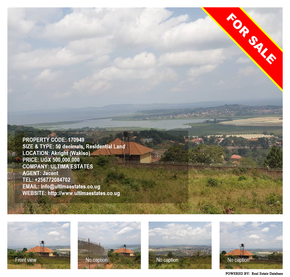 Residential Land  for sale in Akright Wakiso Uganda, code: 170949