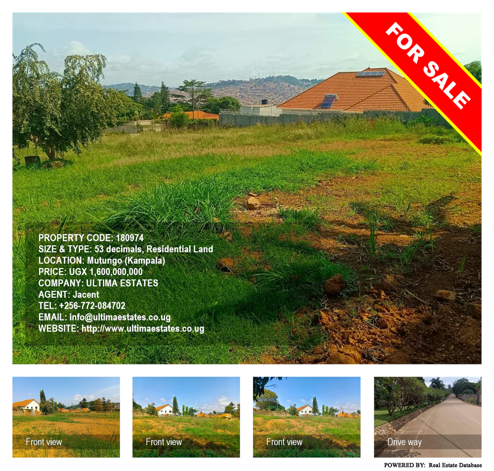 Residential Land  for sale in Mutungo Kampala Uganda, code: 180974