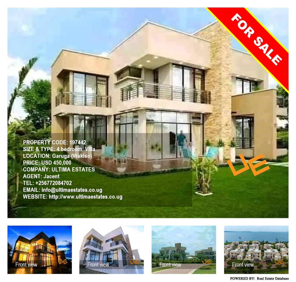 4 bedroom Villa  for sale in Garuga Wakiso Uganda, code: 197442