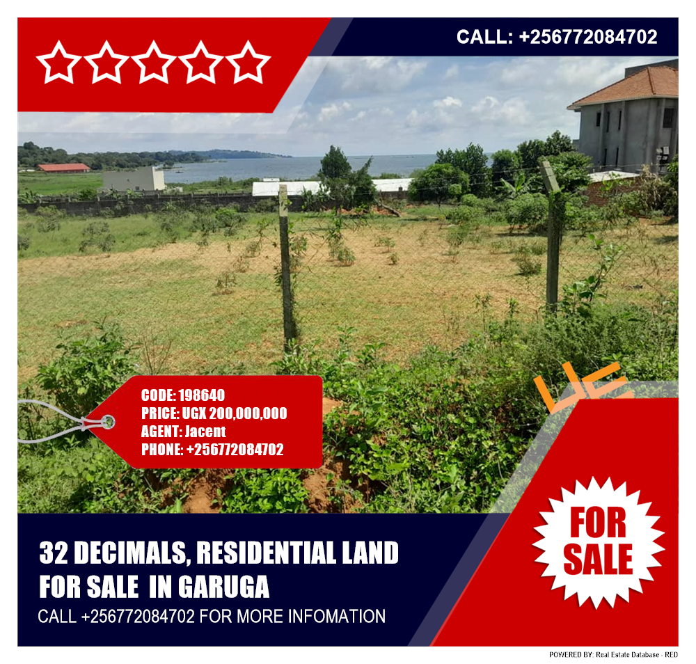 Residential Land  for sale in Garuga Wakiso Uganda, code: 198640